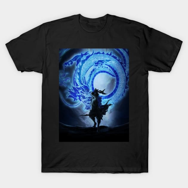 Dragonsoul archer T-Shirt by mcashe_art